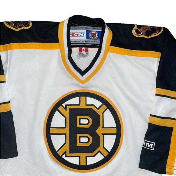 vintage boston bruins ccm nhl hockey jersey - Picture 4 of 8